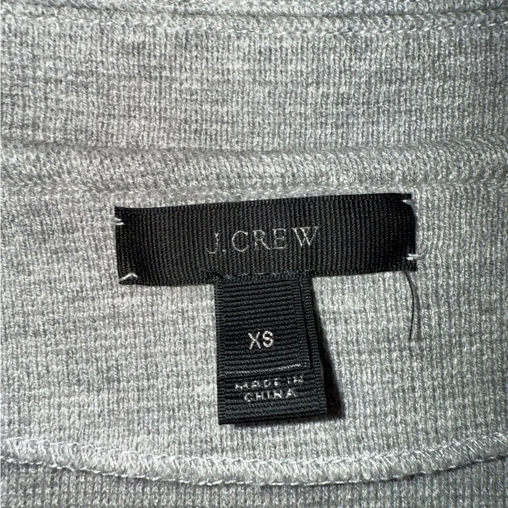 J. Crew Sophie Open-Front Sweater-Blazer in Heather Gray - Size XS